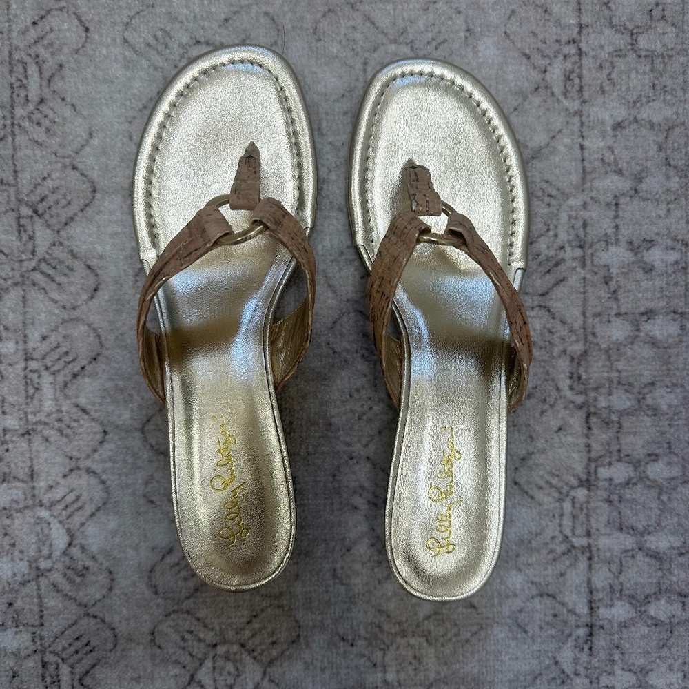 McKim Wedge With gold ring detail